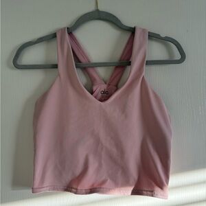 ALO Yoga Airbrush Real Bra V Neck Bra